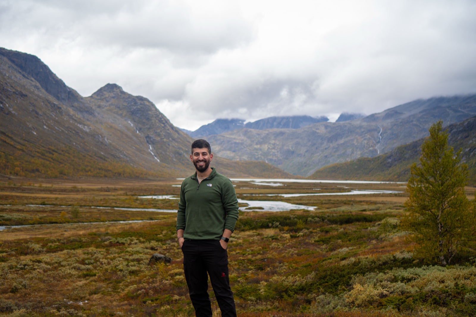 Mahmud Omar in a northern valley